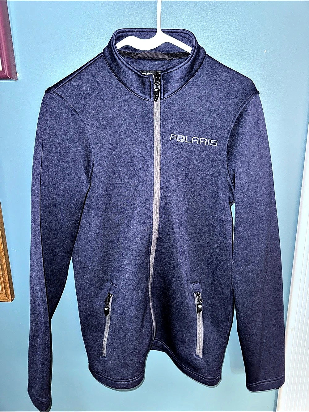 Polaris RN 7023 Fleece Jacket in Blue Small Like New